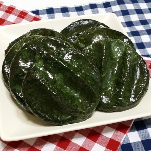 수작업 굳지않는 쑥개떡 1kg (2개)_이미지