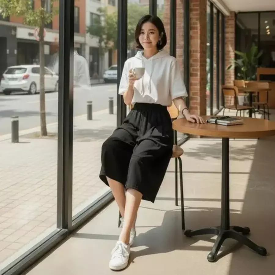 라일리여성의류 Rly 루즈핏 버뮤다 데님 반바지 힙합 50682973
