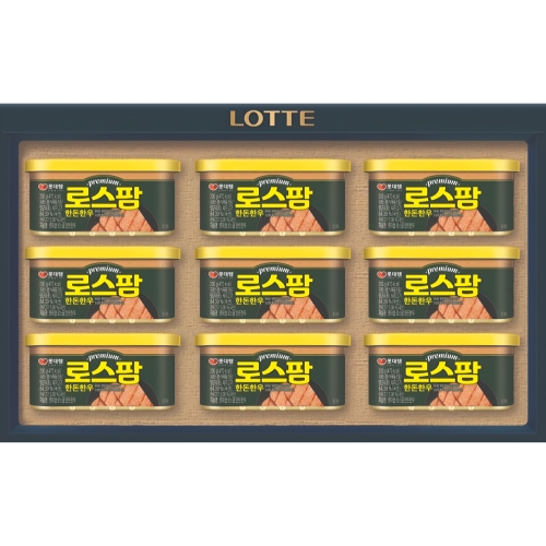 롯데웰푸드 롯데햄 로스팜 한돈한우 2-9호 (1개)