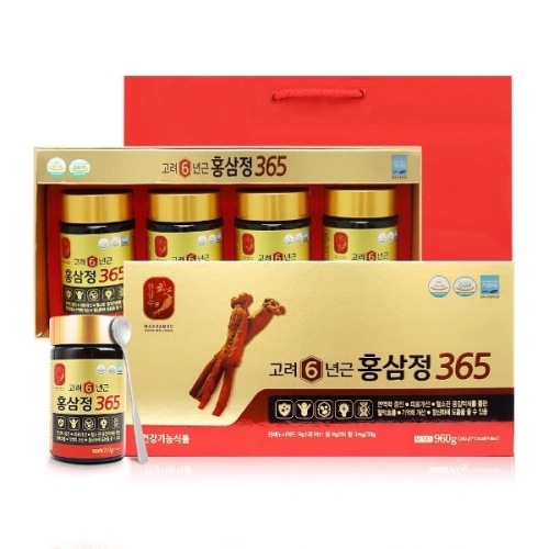 고려 6년근 홍삼정 365 240g 4병