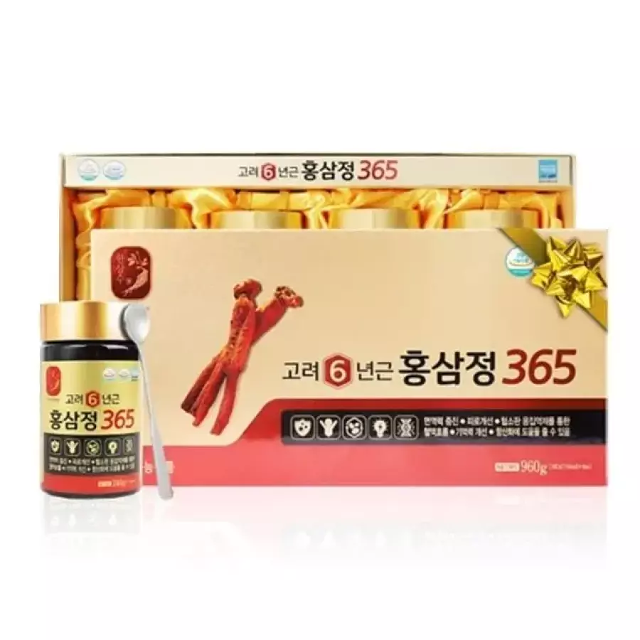 고려 6년근 홍삼정 365 240g 4병