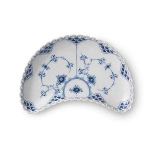 로얄코펜하겐 블루 풀 레이스 하프문 디쉬_이미지