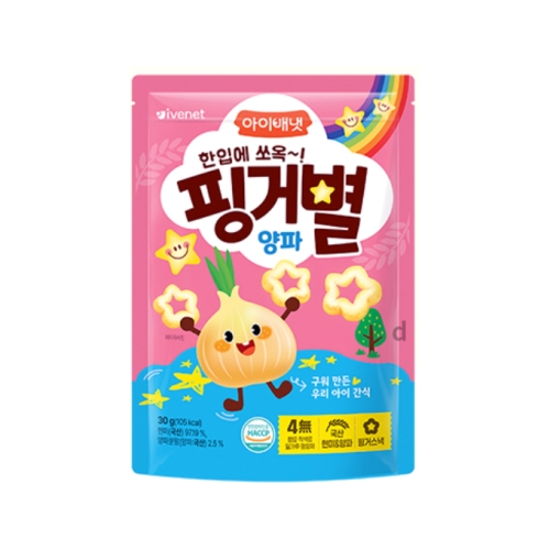 아이배냇 핑거별 양파 30g (15개)_이미지