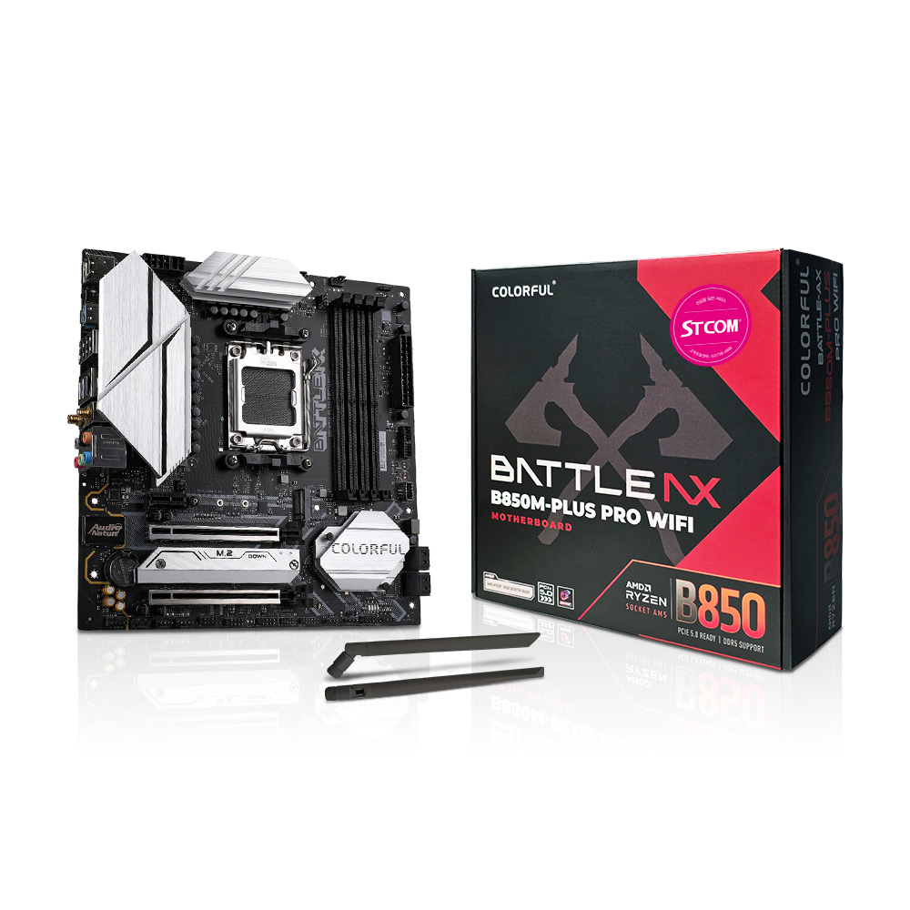 COLORFUL BATTLE-AX B850M-PLUS PRO WIFI V14 STCOM_이미지