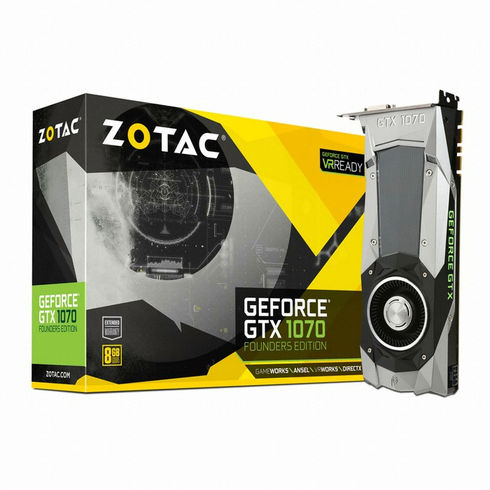 ZOTAC 지포스 GTX1070 Founders Edition D5 8GB_이미지