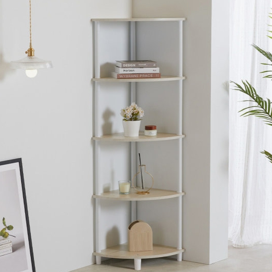 로쏘  코널 5단 코너 선반 400