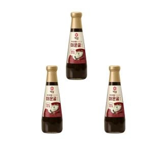 백설 프리미엄 매운 굴소스 350g (3개)_이미지