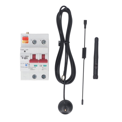 스마트 DC 회로 차단기 앱 제어 음성 WiFi 안전 잠금 장치 DC10-100V 2P_이미지