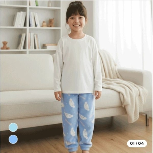 패플 이너웨어 시나모롤 아동용 수면하의 0F35U48191