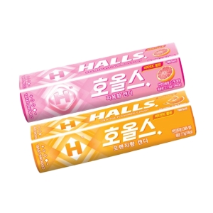 호올스 스틱 27.9g 8개 자몽향4+오렌지향4