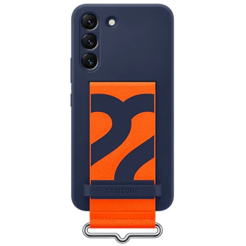 갤럭시S22 플러스 실리콘 커버 with 스트랩 EF-GS906