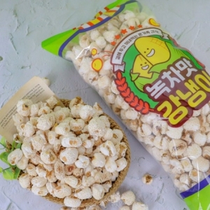 청우식품 CW 청우 녹차맛 강냉이 235g /대용량과자 박상 뻥튀기