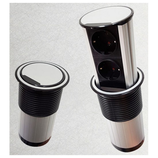 뉴 푸쉬풀 슬림 스마트 2구 콘센트