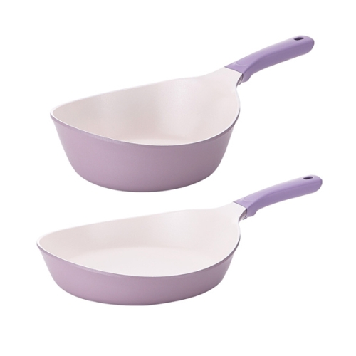 네오플램 가우디 바이올렛 프라이팬 2종 24웍+28프라이팬