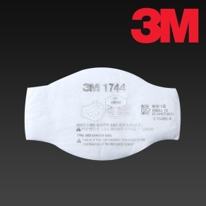 3M 1744 단구형 방진필터 1700 홀더와 함께 사용_이미지