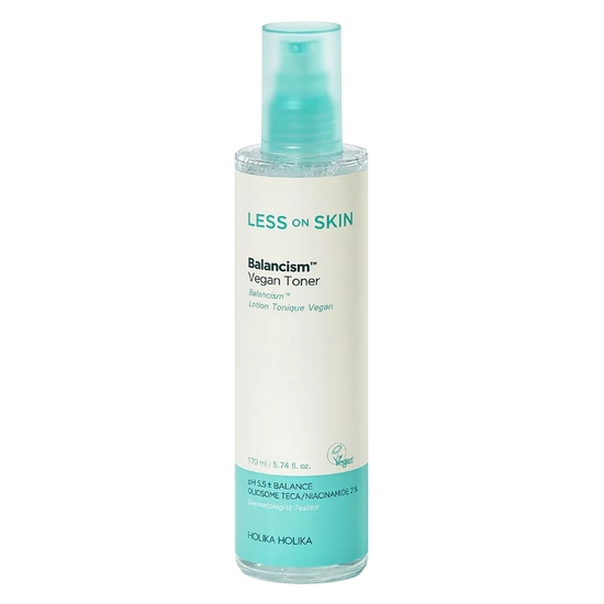 엔프라니 홀리카홀리카 레스온스킨 밸런시즘 비건 토너 170ml (1개)