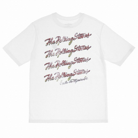 브라바도 롤링스톤즈 exile on main st 스트릿 티셔츠 (화이트)