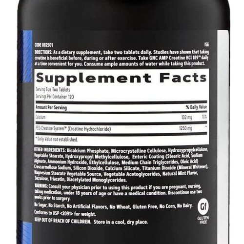 GNC ũ����ƾ HCl 189 240�� (�ؿ�)