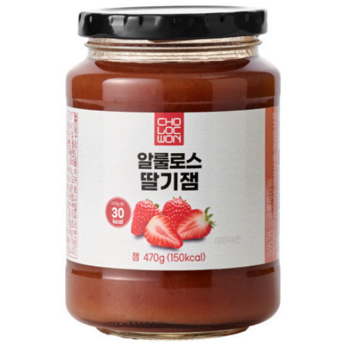 초록원 알룰로스 딸기잼 470g (1개)_이미지