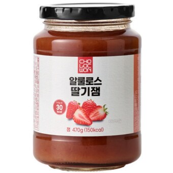 초록원 알룰로스 <b>딸기</b><b>잼</b> 470g