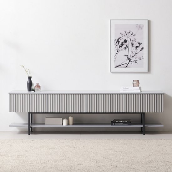 BIF보루네오 마르체 무어 템바보드 높은거실장 2000_이미지