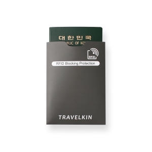 travelkin 해킹방지 여권슬리브 rfid 포켓홀더 케이스 여행용품_이미지