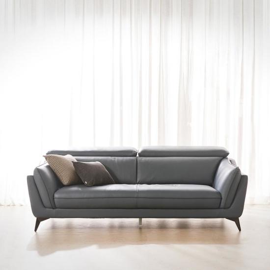 벨로니 천연가죽 소파 3인용