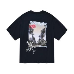 커버낫 COVERNAT 플렌티 스트릿 티셔츠 네이비 CO2402ST18NA 330715_이미지