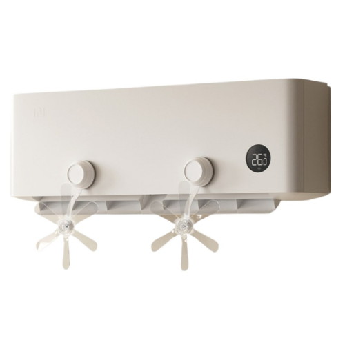 홈셀 미니 실링팬 공기순환 에어컨 바람막이 (2개)_이미지