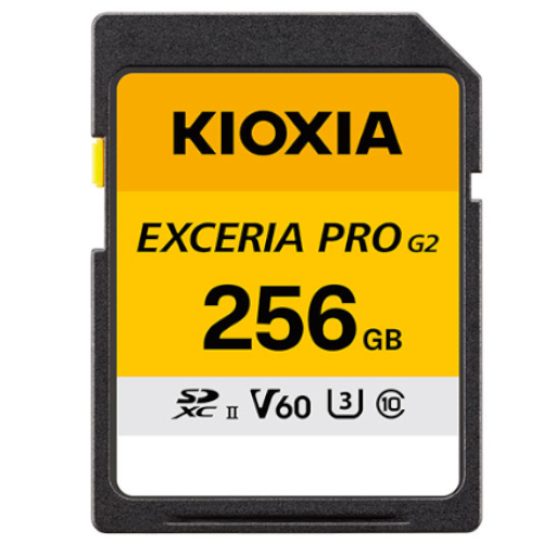 키오시아 SD UHS-II EXCERIA PRO G2 V60 (256GB)