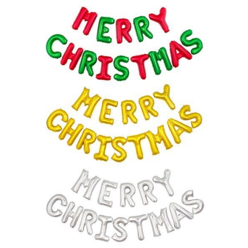 은박풍선세트 MERRY CHRISTMAS