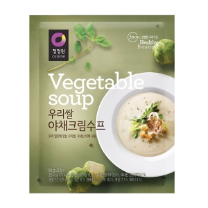 대상 청정원 우리쌀 야채크림수프 60g (8개)