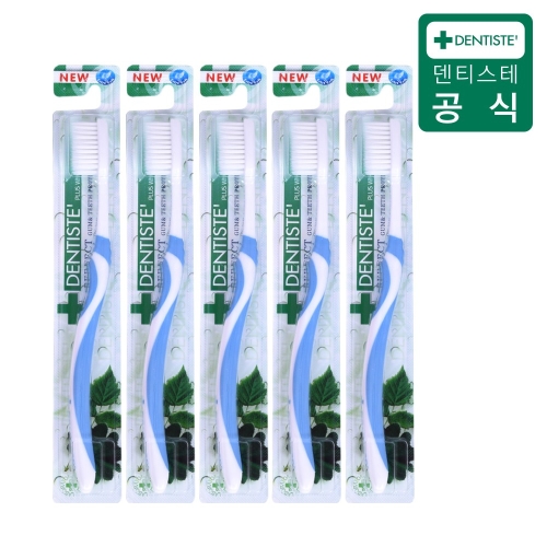 덴티스테 이중미세모 칫솔 (5개)_이미지