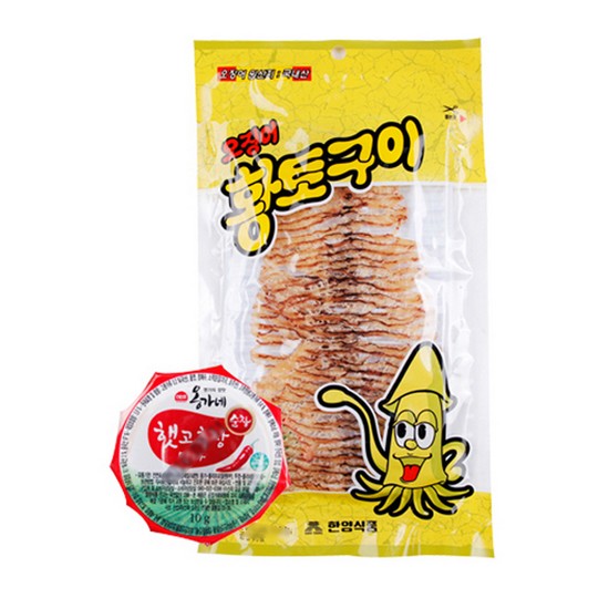 한양식품 오징어 황토구이 30g (1개)_이미지