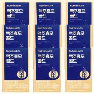 뉴트리원 맥주효모 골드 1000mg 90정 (9개)