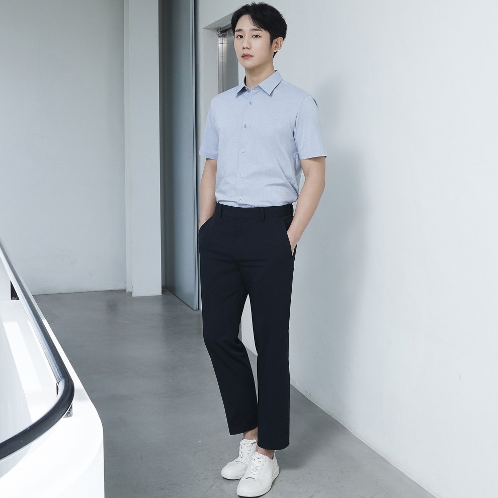 마인드브릿지 테이퍼드 히든밴딩 슬랙스 MXPT01A1_이미지