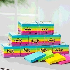 3M 포스트잇 형광큐브 5색 654-5UC