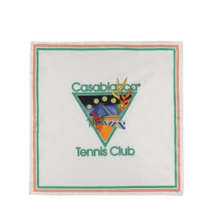 푸마 Casablanca Tennis Club medium 실크 twill 스카프148370_이미지