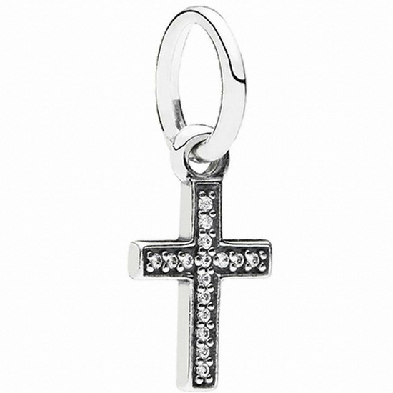 판도라 Symbol Of Faith Cross 댕글 참_791310CZ