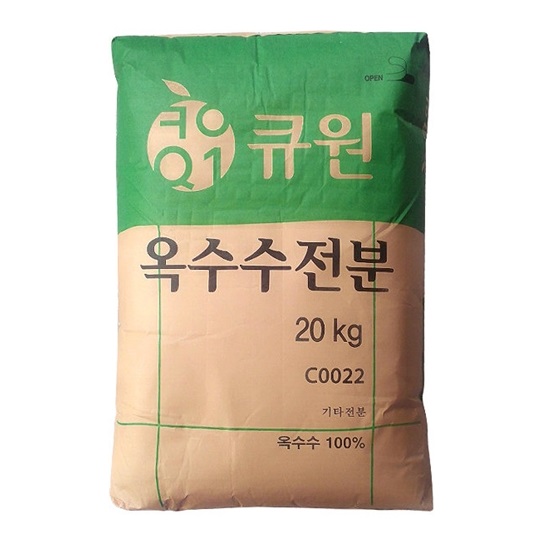 큐원 옥수수전분 20kg (1개)_이미지