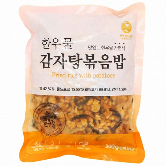 한우물(HAU) 감자탕볶음밥 300g이미지입니다. 누르면 해당 게시물로 새창이동합니다.