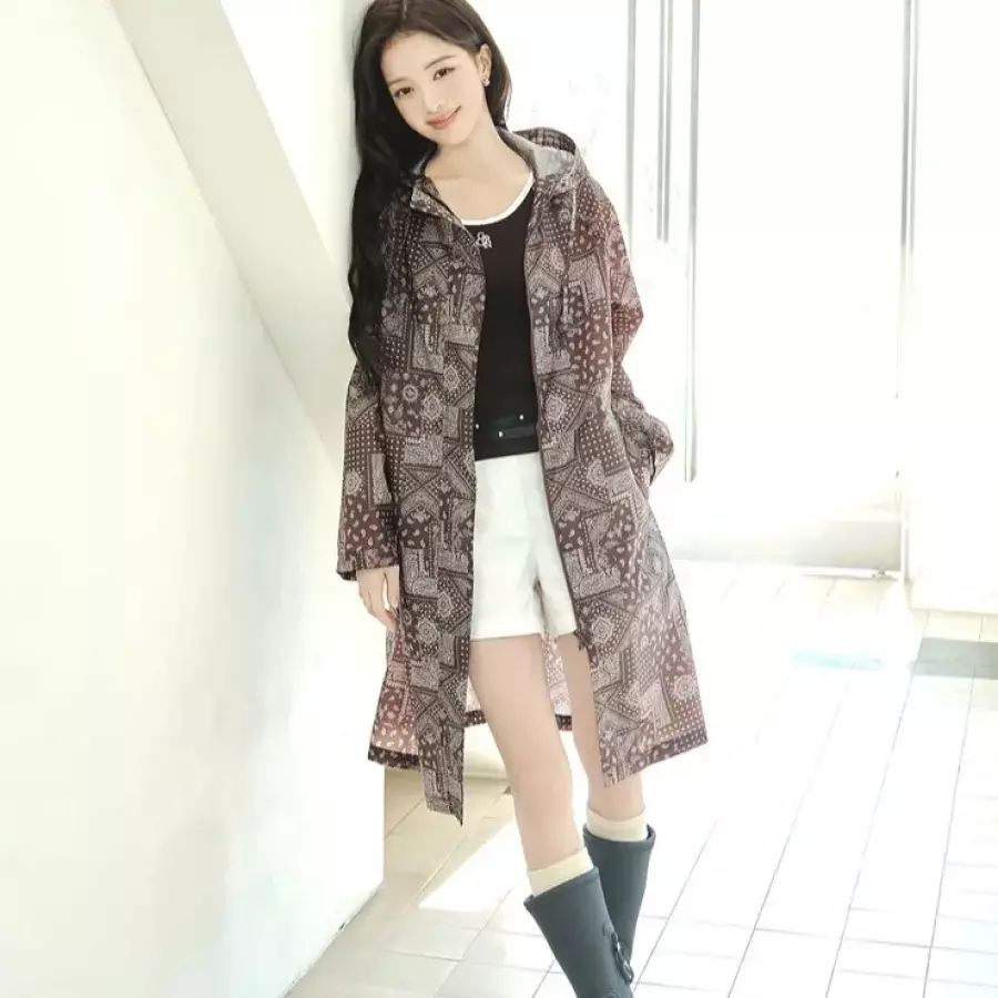 여자 레인코트 75513a