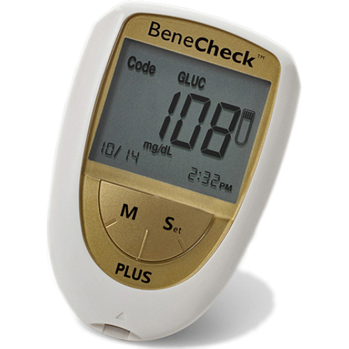 씨에스메디텍 베네첵 ㅤ3in1 플러스 혈당측정기 (본품+요산시험지25매)_이미지