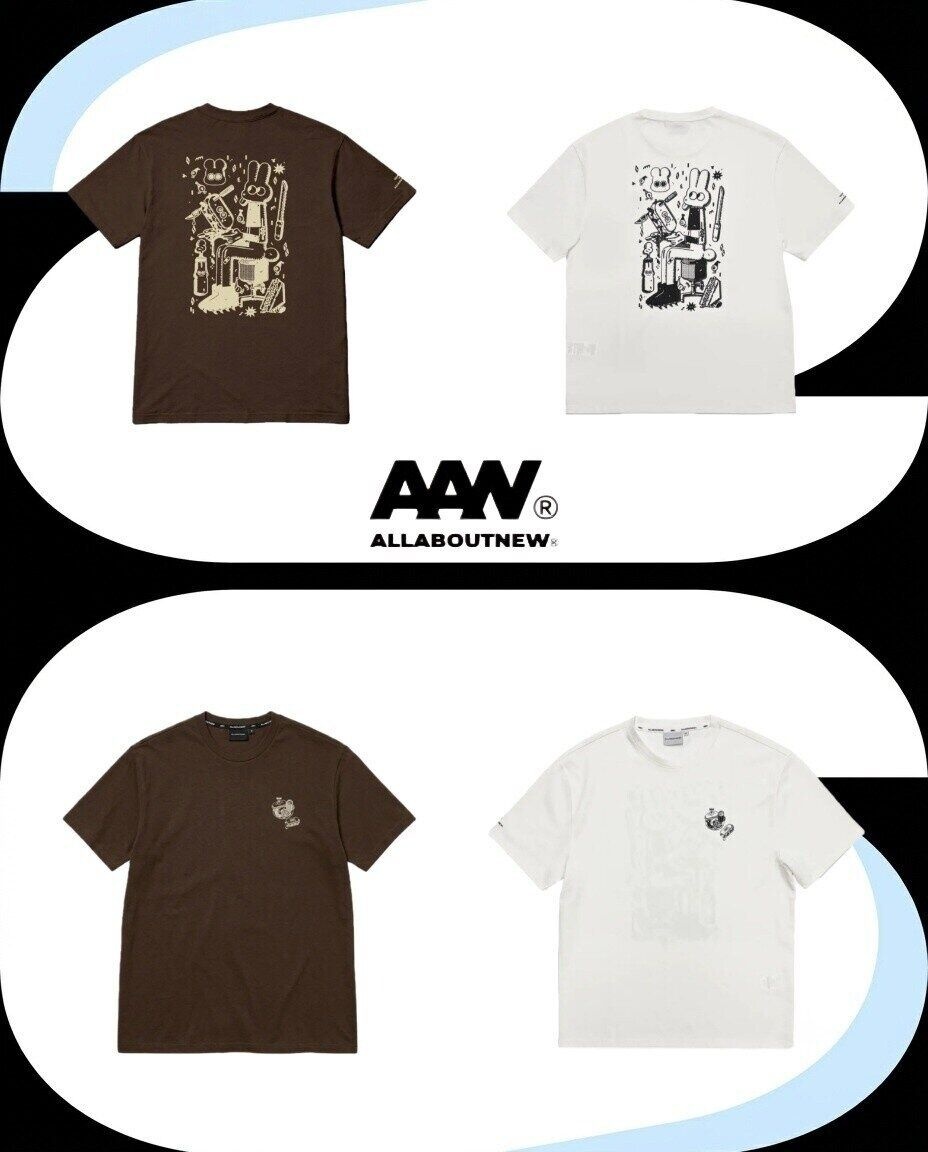 인터크루 올어바웃뉴 밤비공포샌드위치반팔티 ANA2TMB4ACC_이미지