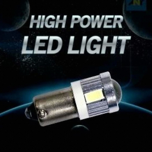 삼항 꼬마전구타입 12V 24V 겸용 하이파워 6발 (화이트)_이미지