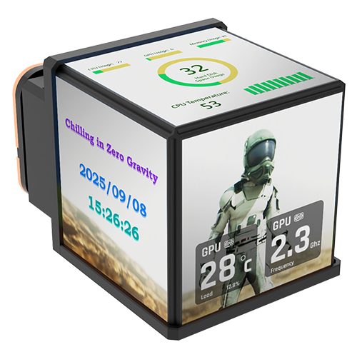 써멀테이크 MINECUBE 360 Ultra ARGB Sync (블랙)_이미지