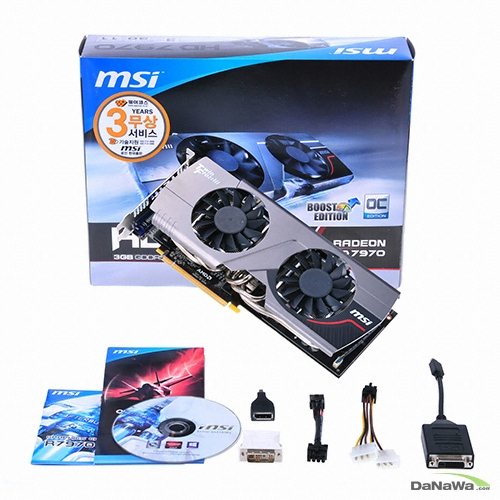 MSI 라데온 HD 7970 부스트 에디션 OC D5 3GB 트윈 프로져 3_이미지
