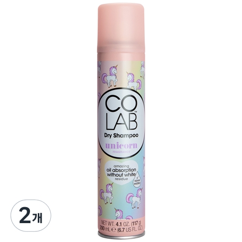 코랩 유니콘 드라이 샴푸 200ml (2개)