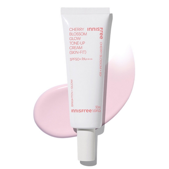 이니스프리 왕벚꽃 글로우 스킨핏 톤업 크림 50ml (2개)_이미지