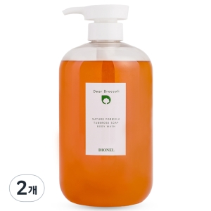 디오넬 디어브로콜리 바디워시 투베로즈 솝 1000ml 2개